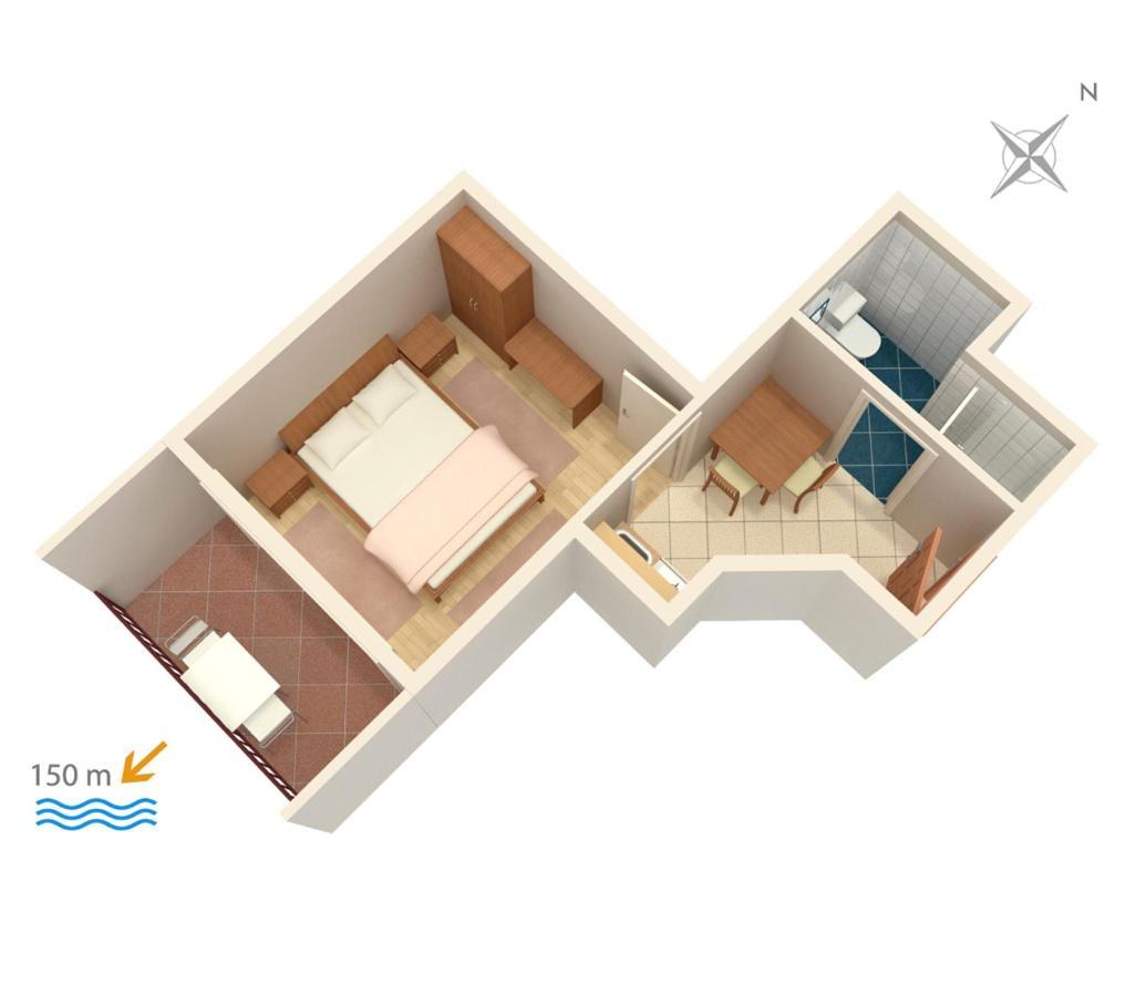 Apartments With A Parking Space Baska Voda, Makarska - 301 Buitenkant foto